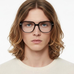 BS0406-0230_Black_Rectangular_TR90_Kids_Glasses_model