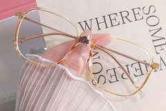 BS0406-0233_Brown_Rectangular_TR90_Kids_Glasses_front