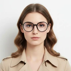 BS0406-0240_Black_Oval_TR90_Kids_Glasses_model
