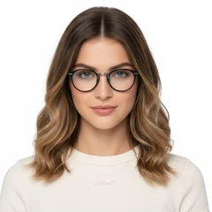 BS0406-0246_Silver_Oval_Metal_Glasses_model