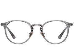 BS0406-0247_Grey_Oval_Metal_Glasses_front