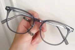 BS0406-0266_Grey_Oval_TR90_Glasses_front