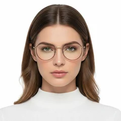BS0406-0269_Tortoiseshell_Oval_Metal_Glasses_model