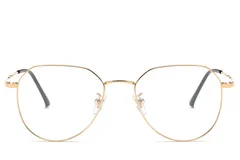 BS0406-0272_Golden_Oval_Titanium_Glasses_front