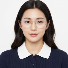 Geometric Silver Metal Glasses #BS0406-0281