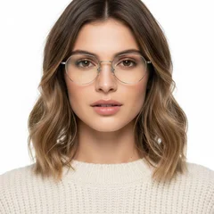 BS0406-0286_Silver_Geometric_Metal_Glasses_model