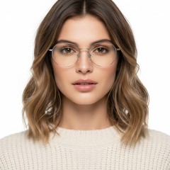 BS0406-0286_Silver_Geometric_Metal_Glasses_model