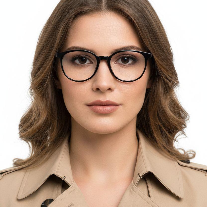 BS0406-0288_Black_Oval_TR90_Glasses_model