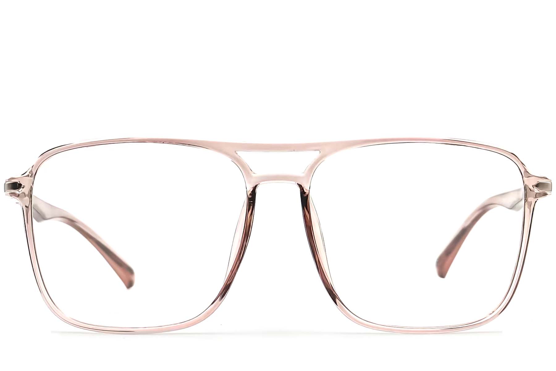 BS0406-0298_Pink_Aviator_TR90_Glasses_front