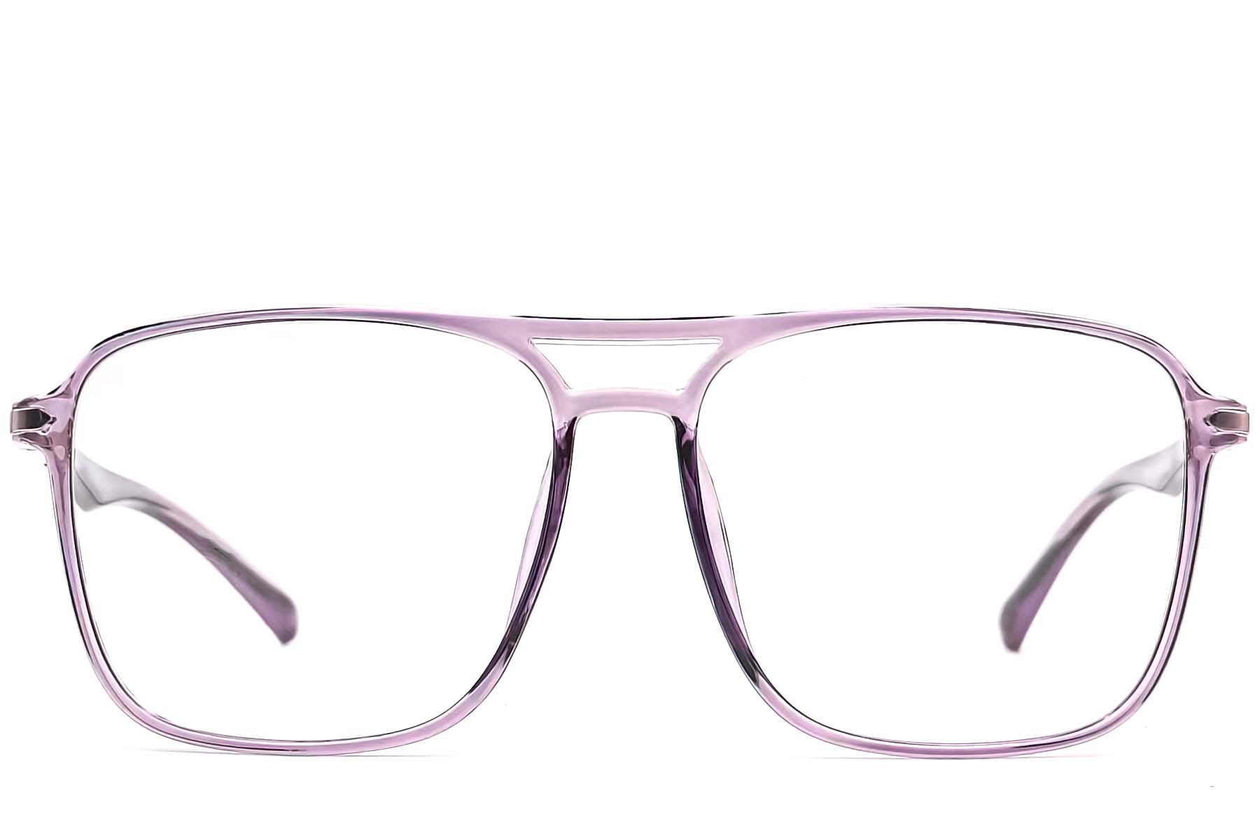BS0406-0299_Purple_Aviator_TR90_Glasses_front