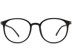 BS0406-0302_Black_Oval_TR90_Glasses_front