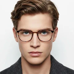 Gafas Ultem ovaladas de carey # BS0406-0310