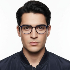 Gafas Ultem azules ovaladas # BS0406-0311