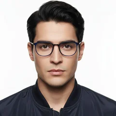 Gafas Ultem azules ovaladas # BS0406-0311