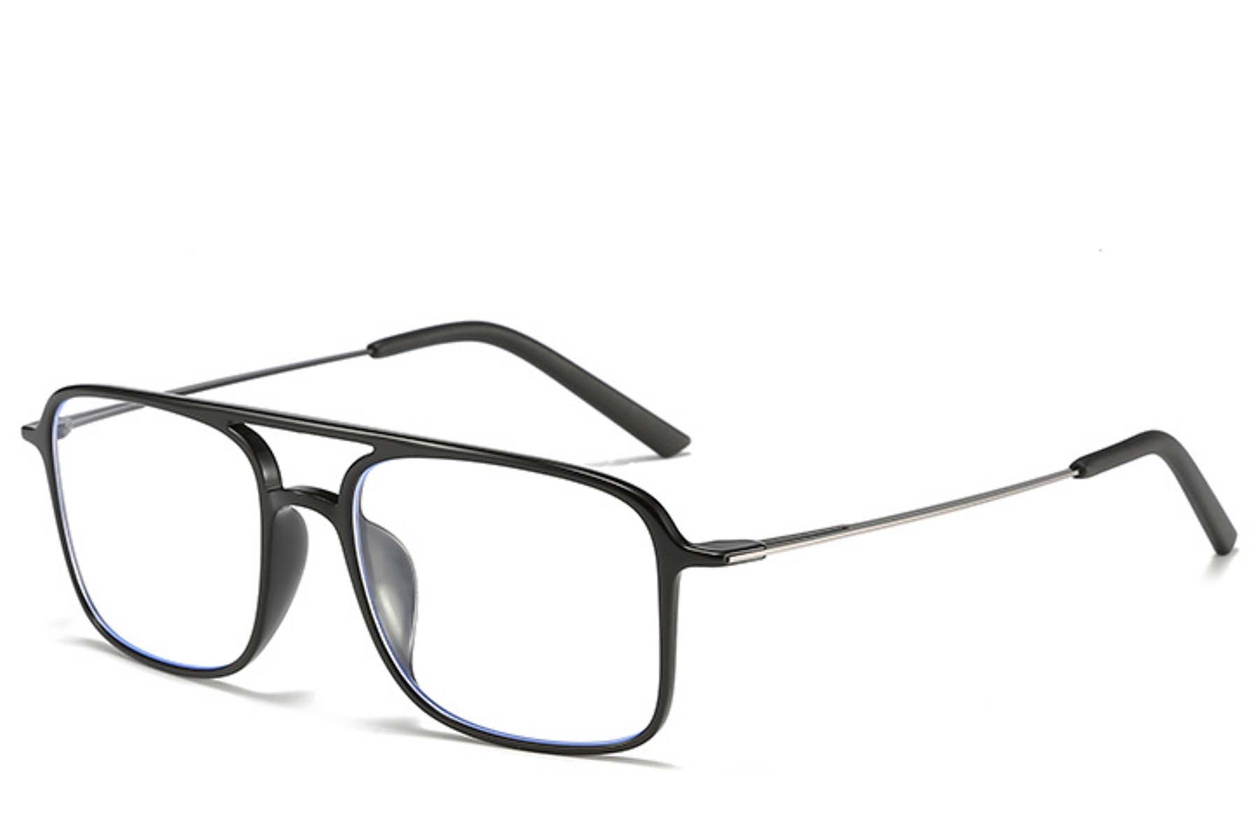 Aviator Black Ultem Glasses #BS0406-0312