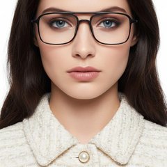BS0406-0313_Grey_Aviator_Ultem_Glasses_model