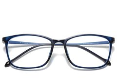 BS0406-0315_Blue_Rectangular_Ultem_Glasses_front