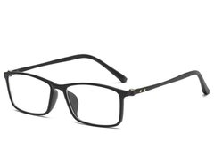 Occhiali rettangolari in Ultem nero #BS0406-0318