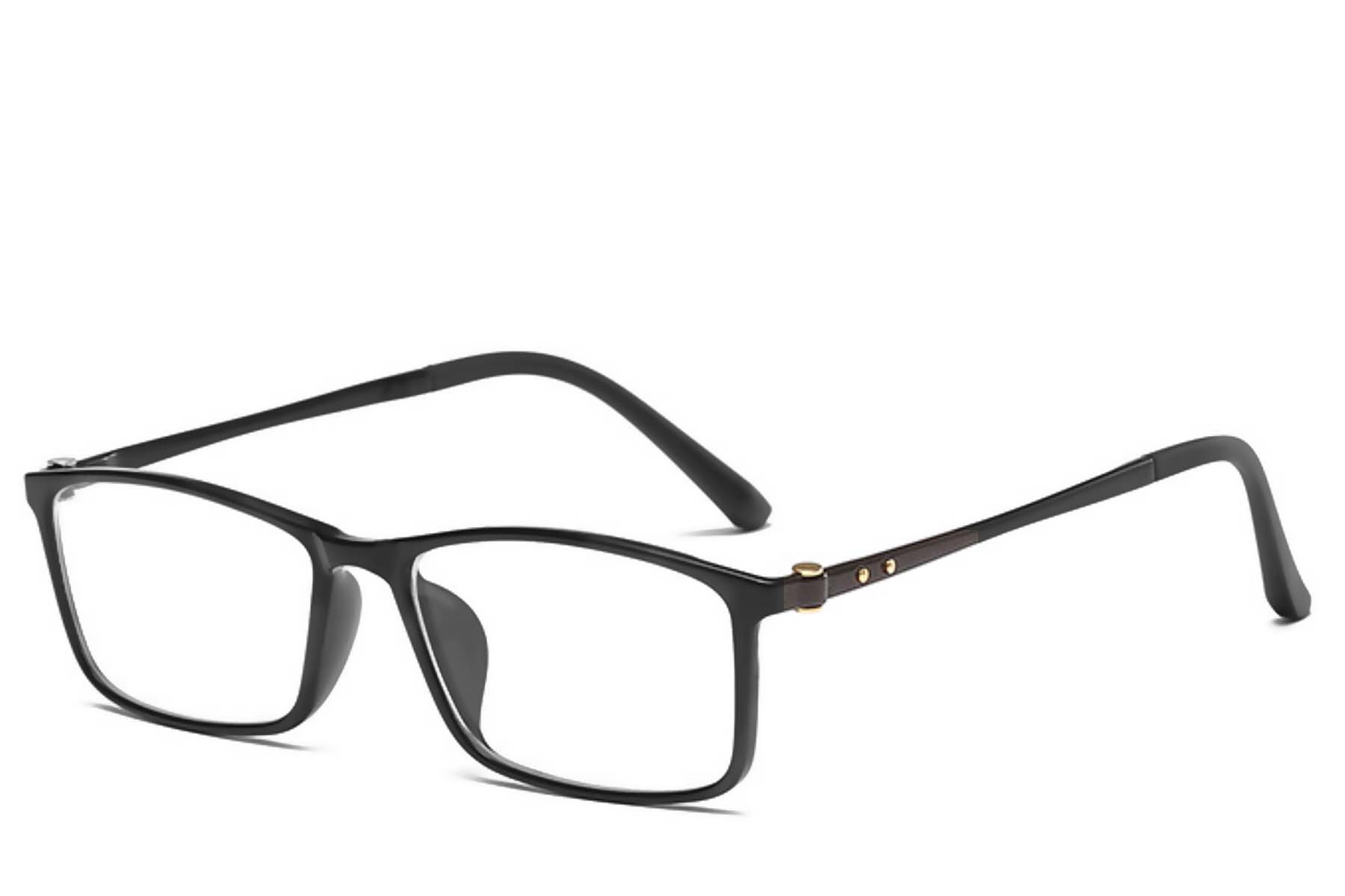 Rectangular Black Ultem Glasses #BS0406-0319