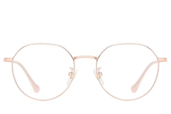 BS0406-0322_Pink_Oval_Titanium_Glasses_front
