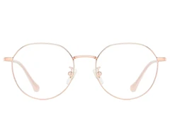 BS0406-0322_Pink_Oval_Titanium_Glasses_front