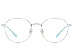 BS0406-0324_Silver_Oval_Titanium_Glasses_front