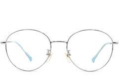 BS0406-0326_Silver_Oval_Titanium_Glasses_front