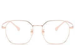 BS0406-0332_Pink_Geometric_Titanium_Glasses_front