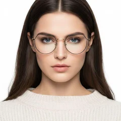 BS0406-0335_Golden_Geometric_Titanium_Glasses_model
