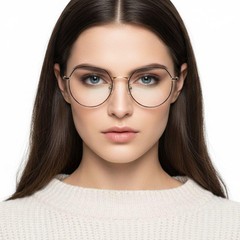 BS0406-0335_Golden_Geometric_Titanium_Glasses_model