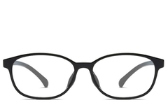 BS0406-0343_Black_Oval_TR90_Kids_Glasses_front