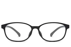 BS0406-0343_Black_Oval_TR90_Kids_Glasses_front