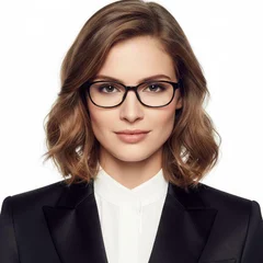 BS0406-0343_Black_Oval_TR90_Kids_Glasses_model