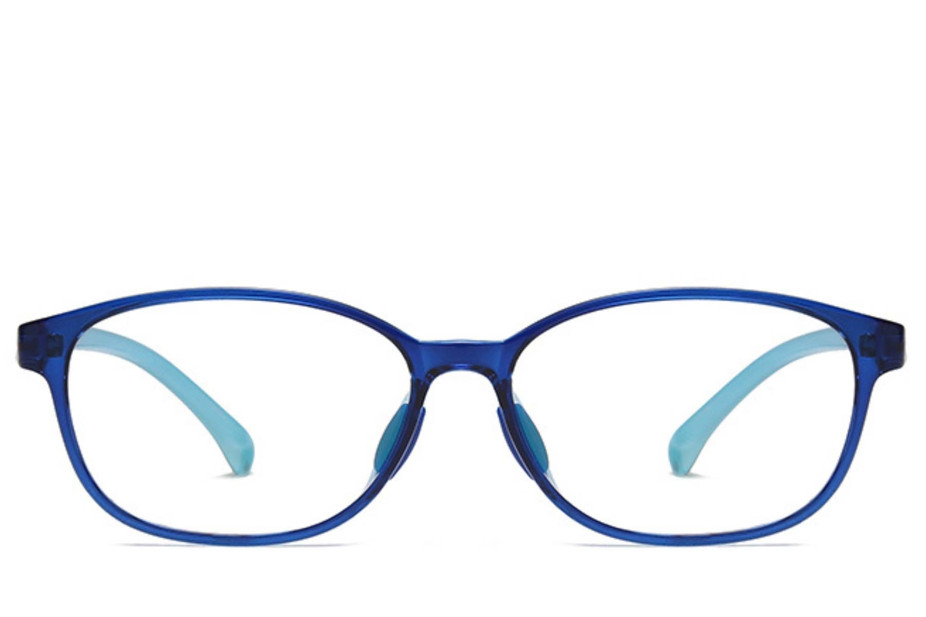 BS0406-0344_Blue_Oval_TR90_Kids_Glasses_front