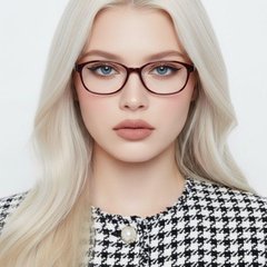 BS0406-0345_Red_Oval_TR90_Kids_Glasses_model