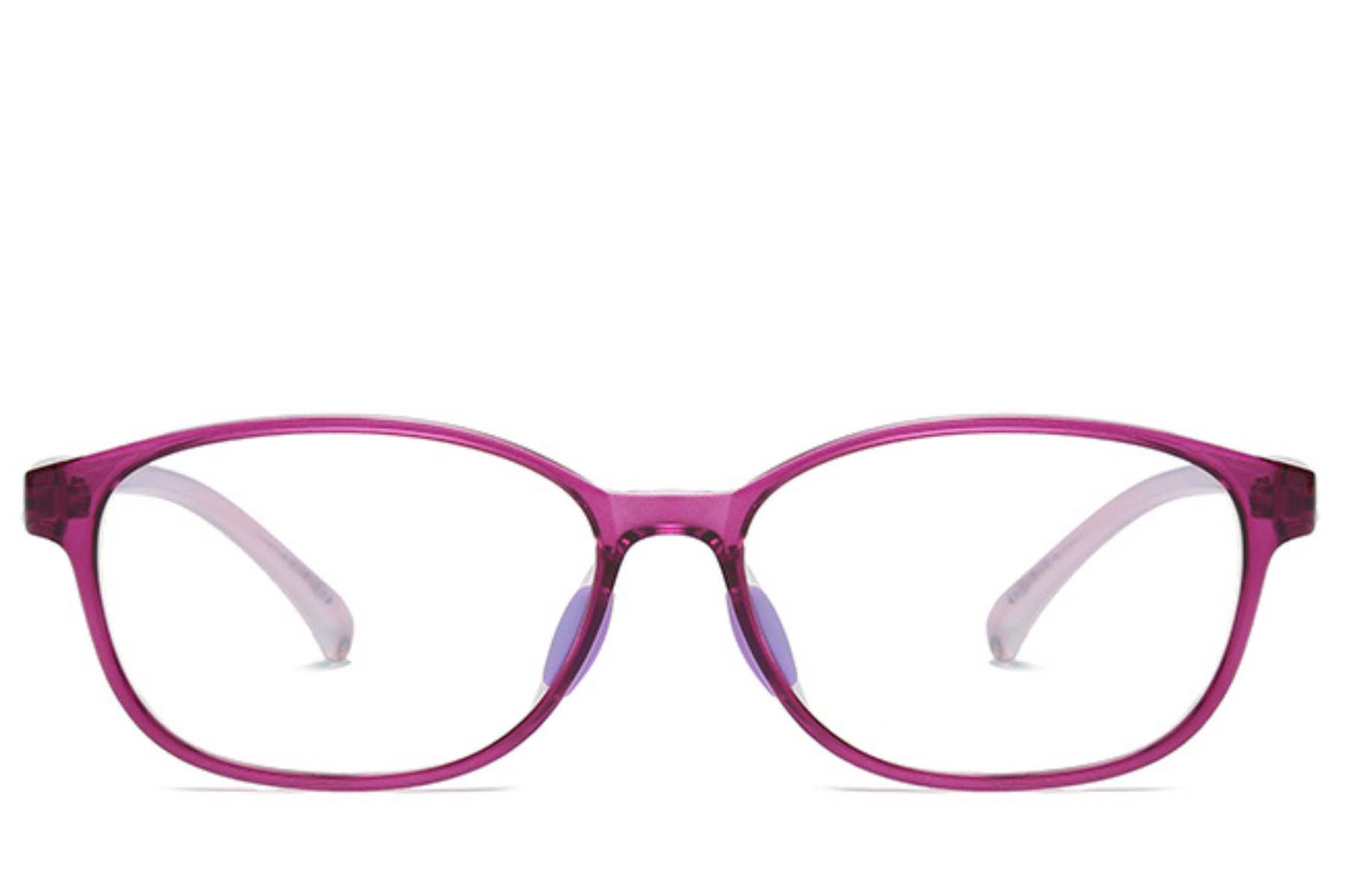 BS0406-0346_Purple_Oval_TR90_Kids_Glasses_front