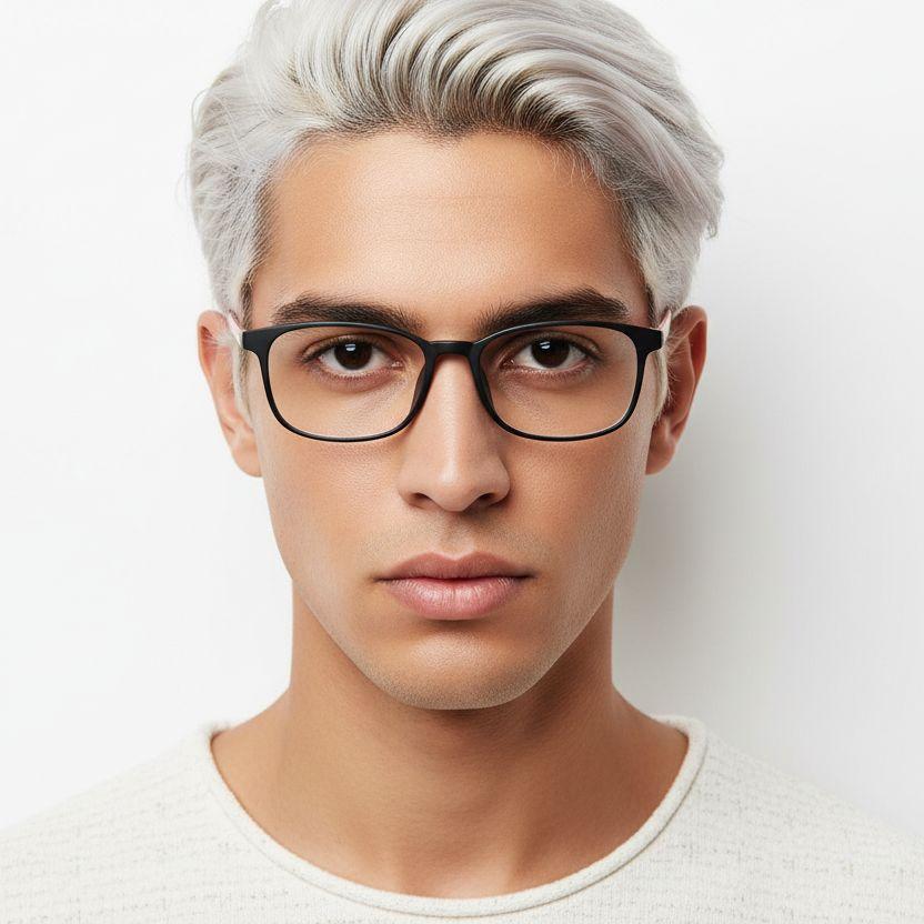 Rectangular Pink TR90 Kids Glasses #BS0406-0348