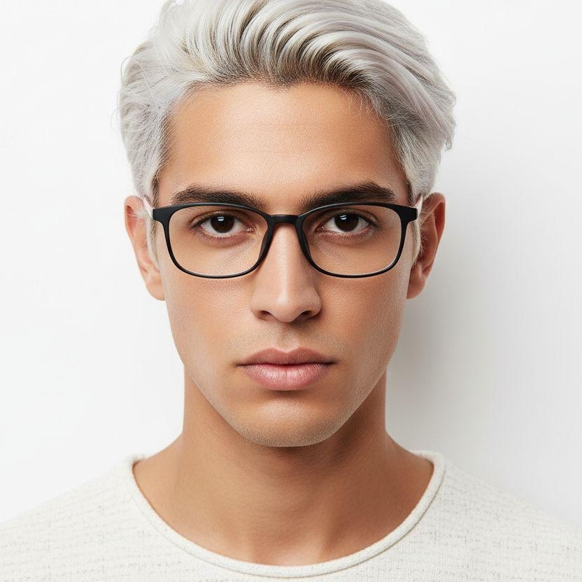 Rectangular Pink TR90 Kids Glasses #BS0406-0348