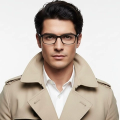 Rectangular Purple TR90 Kids Glasses #BS0406-0355