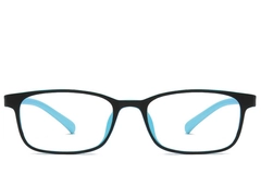 BS0406-0356_Blue_Rectangular_TR90_Kids_Glasses_front