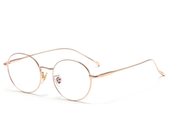 Oval Pink Titanium Glasses #BS0406-0359