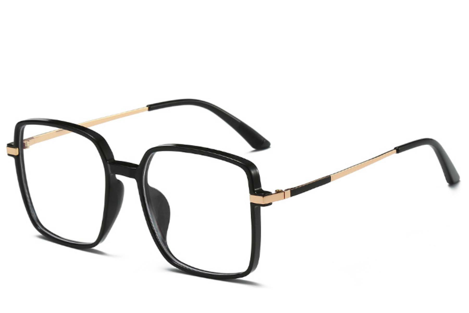 Rectangular Black TR90 Glasses #BS0406-0362