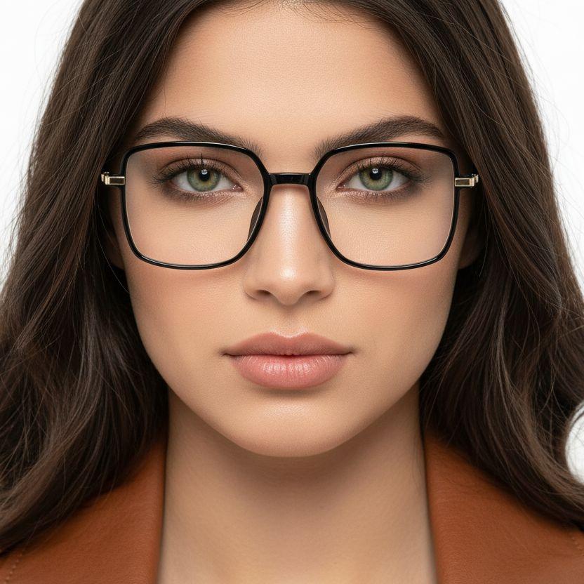 BS0406-0362_Black_Rectangular_TR90_Glasses_model