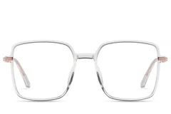 BS0406-0363_Transparent_Rectangular_TR90_Glasses_front
