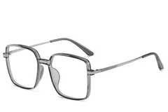 Rectangular Grey TR90 Glasses #BS0406-0364