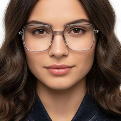 Gafas rectangulares grises TR90 #BS0406-0364