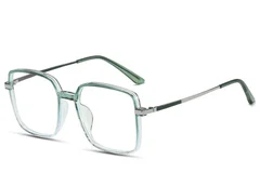 Rectangular Green TR90 Glasses #BS0406-0365