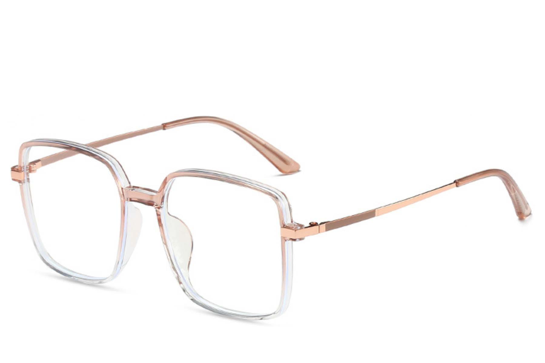 Rectangular Pink TR90 Glasses #BS0406-0366