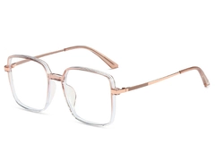 Rectangular Pink TR90 Glasses #BS0406-0366
