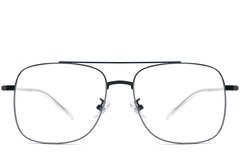 BS0406-0367_Grey_Aviator_Metal_Glasses_front